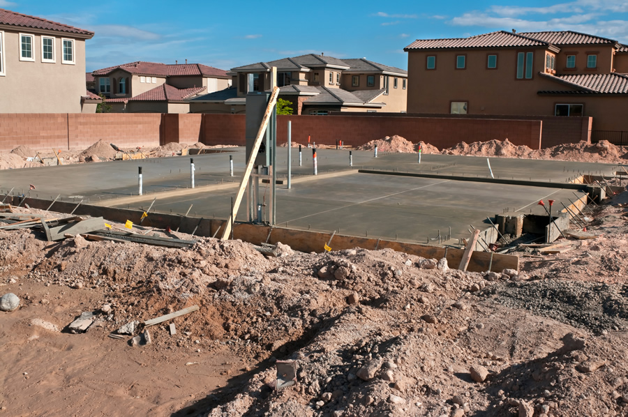 Mick Civil House Concrete Foundation